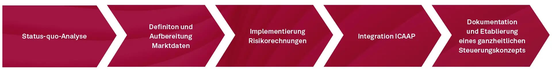 Idealtypisches Projektvorgehen Implementierung Kreditspreadrisiko-Messung und -Steuerung (CSRBB)