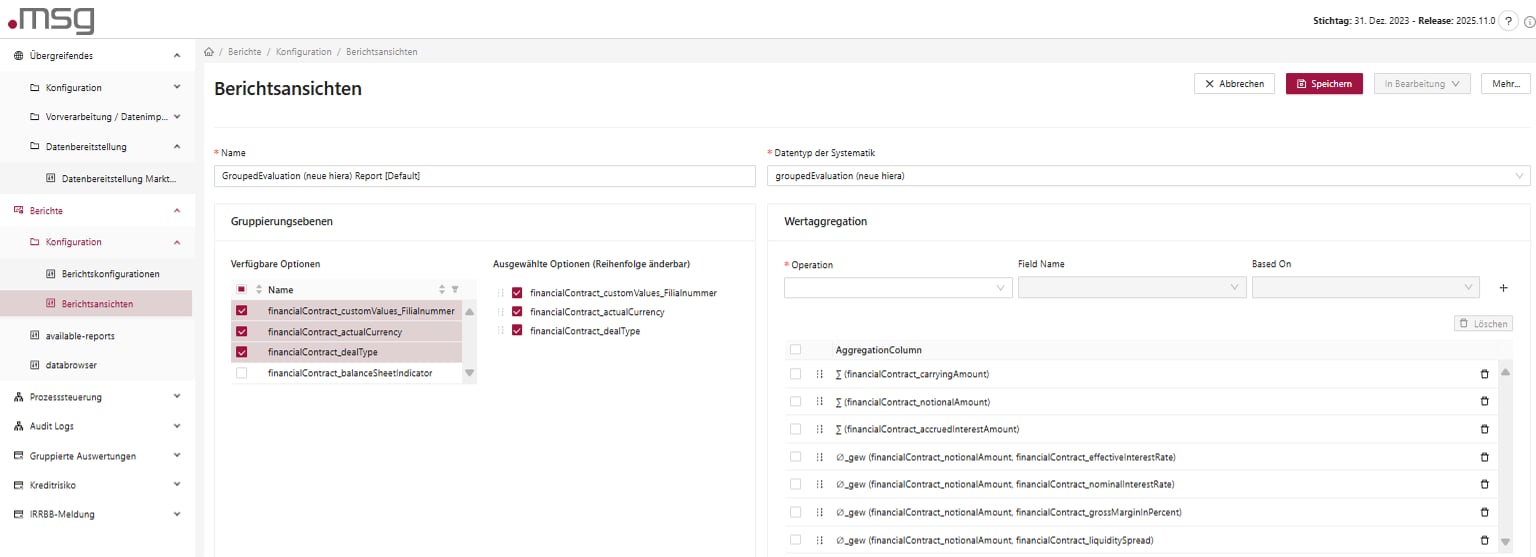 Datenplattform-Datenberichte