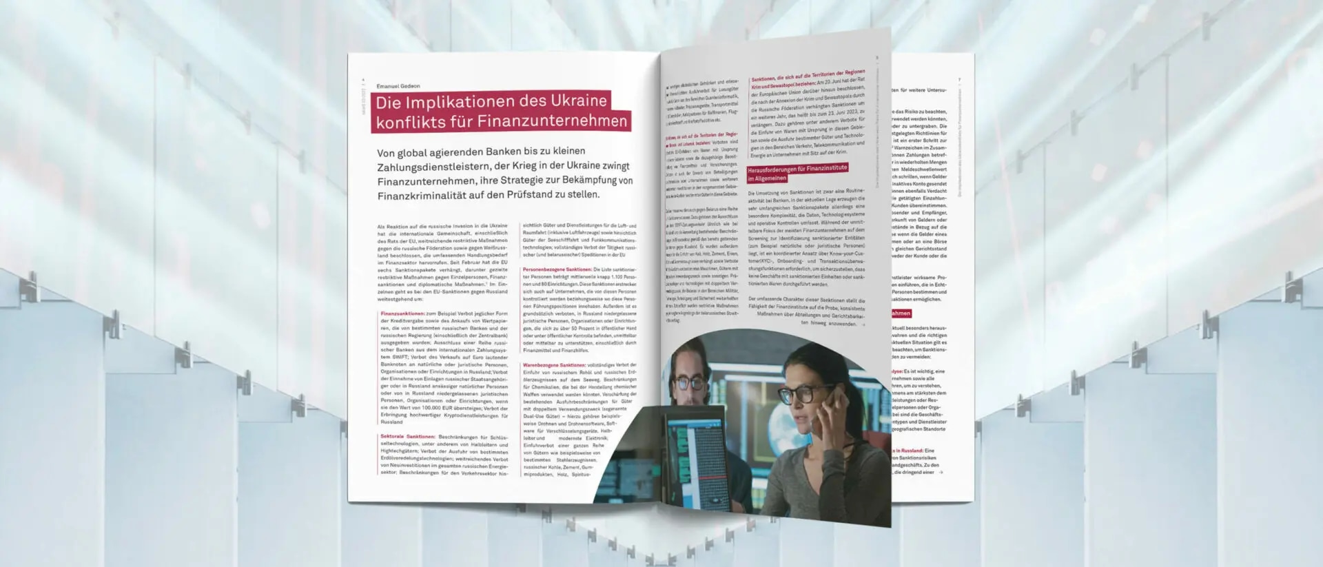 Weitreichende EU-Sanktionen: Die Implikationen des Ukraine-​Kriegs für Finanzunternehmen