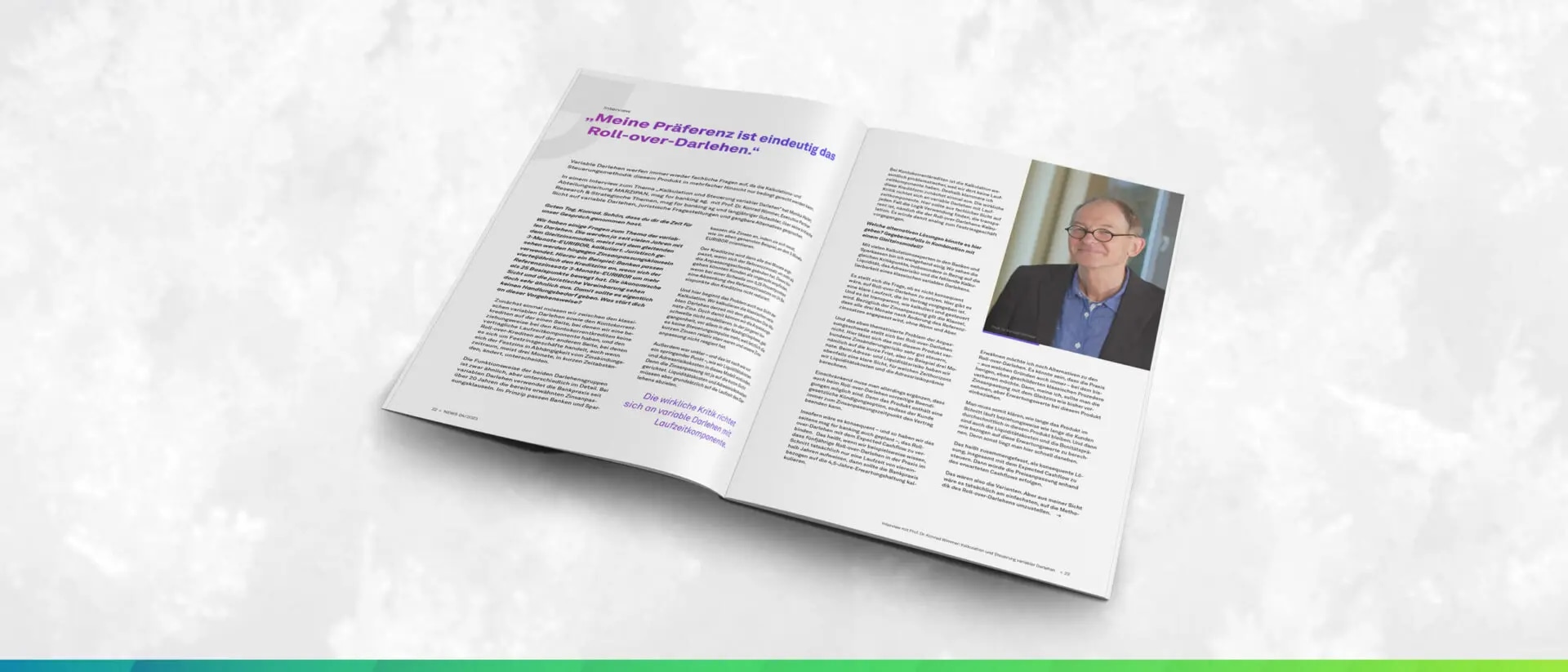 „Meine Präferenz ist eindeutig das Roll-over-Darlehen.“