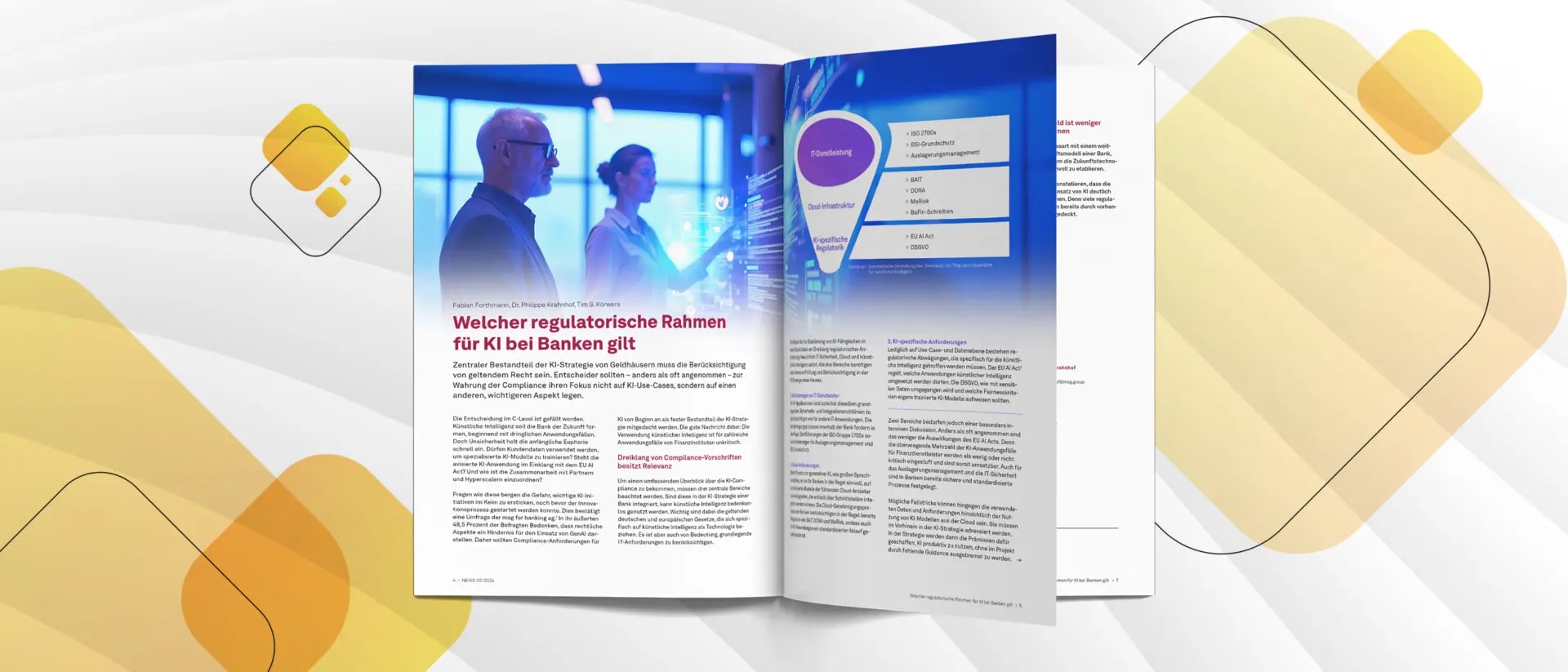 Welcher regulatorische Rahmen für KI bei Banken gilt