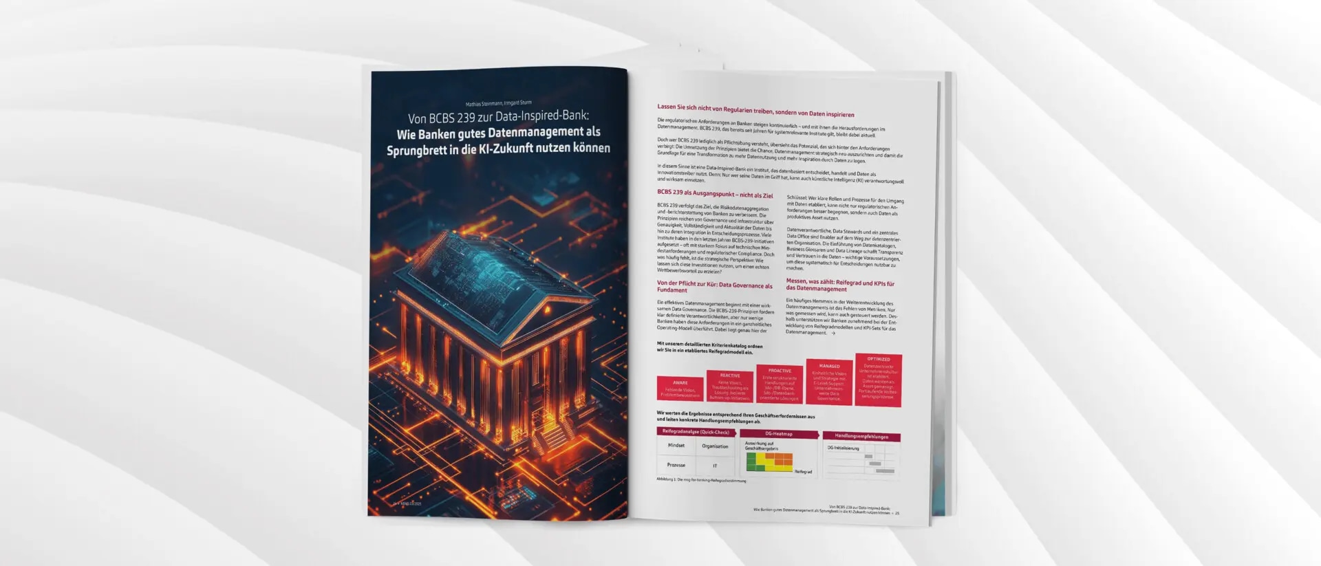 Von BCBS 239 zur Data-Inspired-Bank: Wie Banken gutes Datenmanagement als Sprungbrett in die KI-Zukunft nutzen können