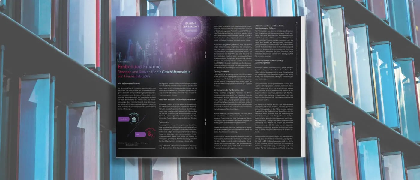 Embedded Finance: Chancen und Risiken für die Geschäftsmodelle von Finanzinstituten