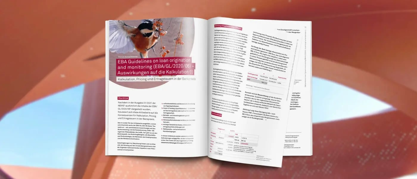 EBA Guidelines on loan origination and monitoring (EBA/GL/2020/06) – Auswirkungen auf die Kalkulation (I)