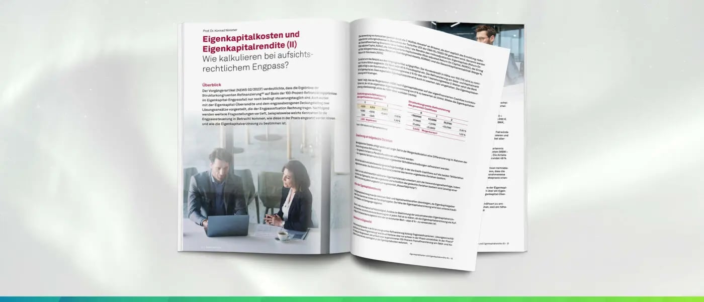 Eigenkapitalkosten und Eigenkapitalrendite (II) (NEWS 03/2023)