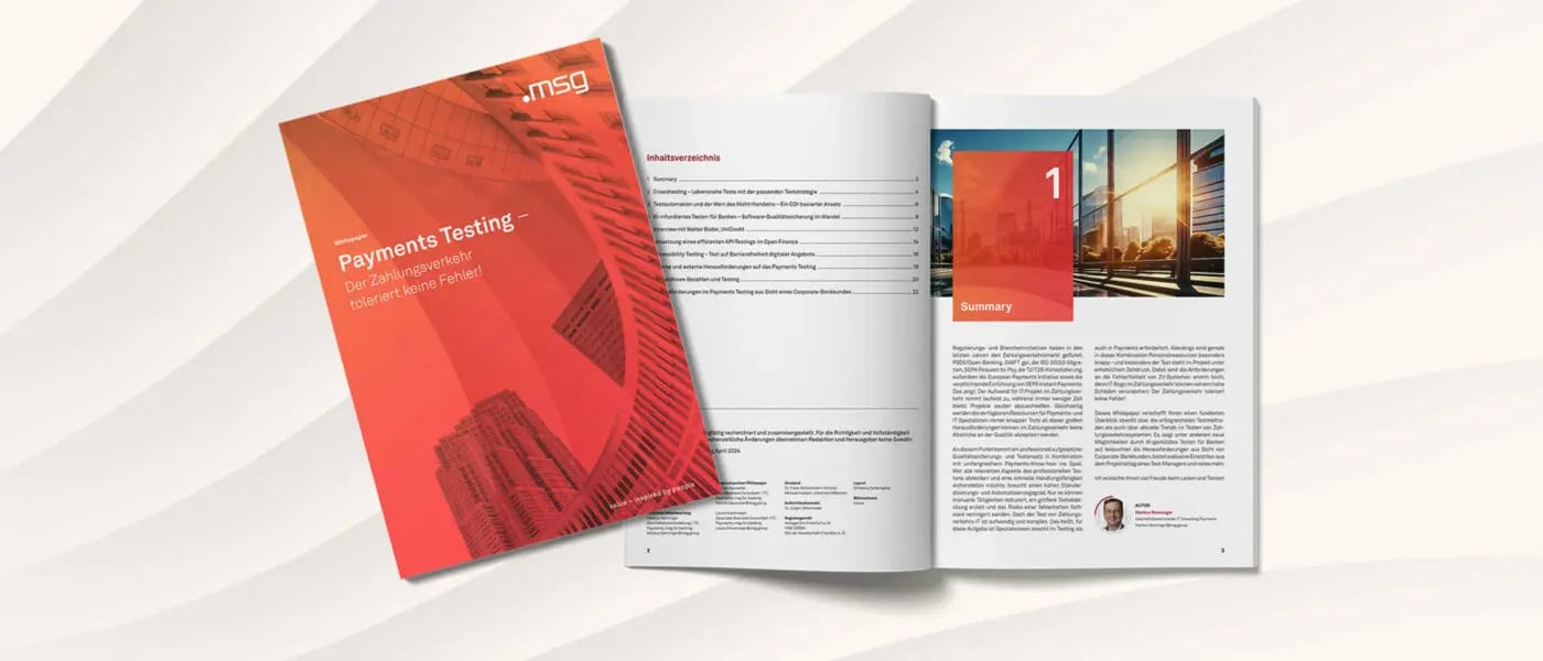 Whitepaper Payments Testing – Der Zahlungsverkehr toleriert keine Fehler!
