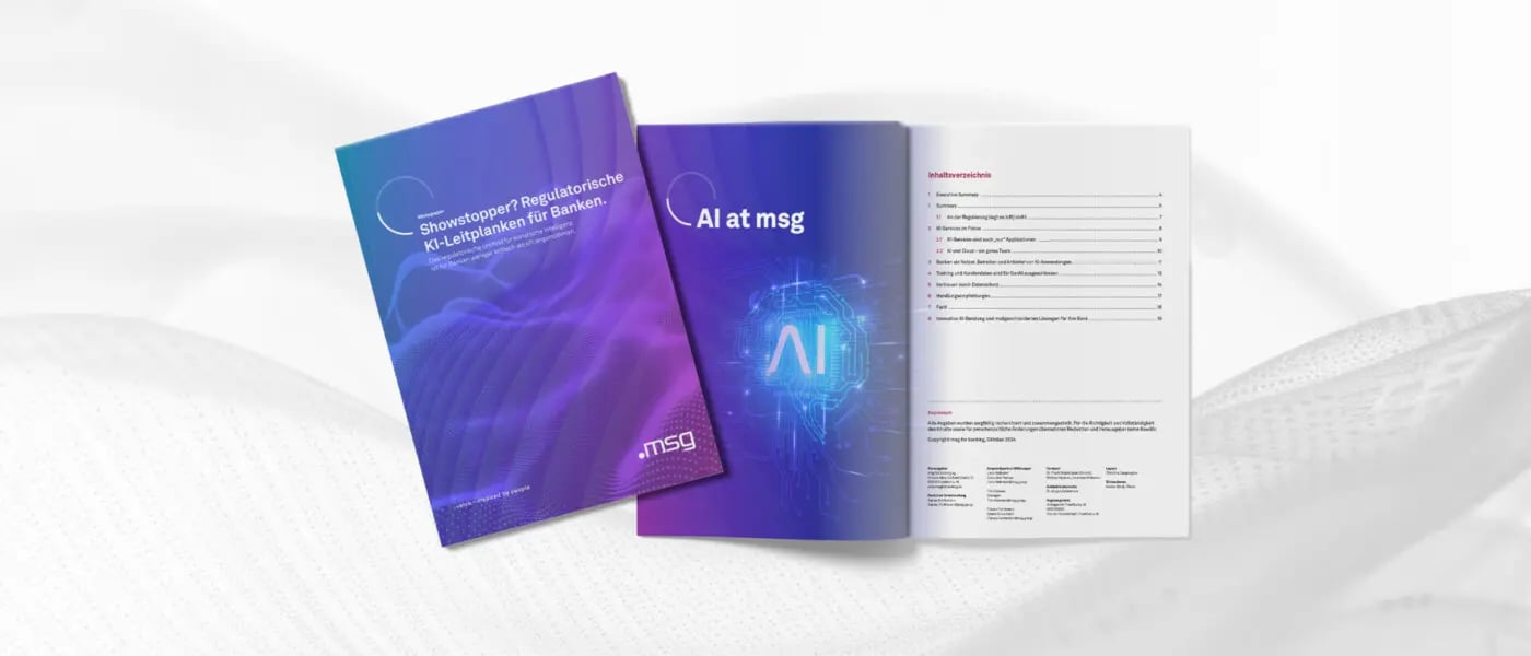 Showstopper? Regulatorische KI-Leitplanken für Banken – Whitepaper 2024