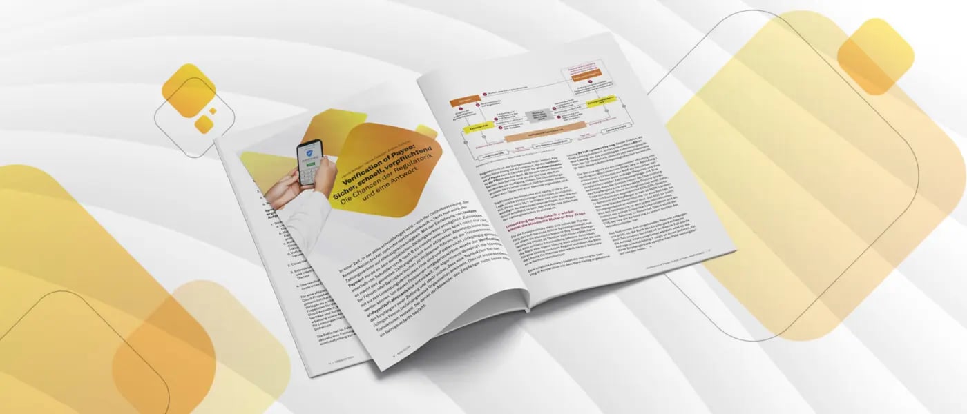 Verification of Payee: Sicher, schnell, verpflichtend – Die Chancen der Regulatorik und eine Antwort
